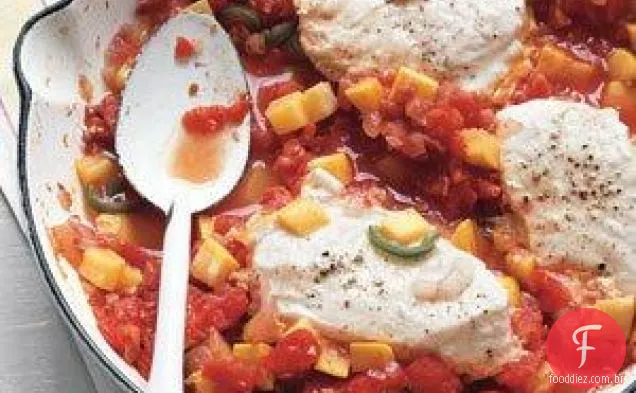 Alabote Com Abóbora Picante E Tomate