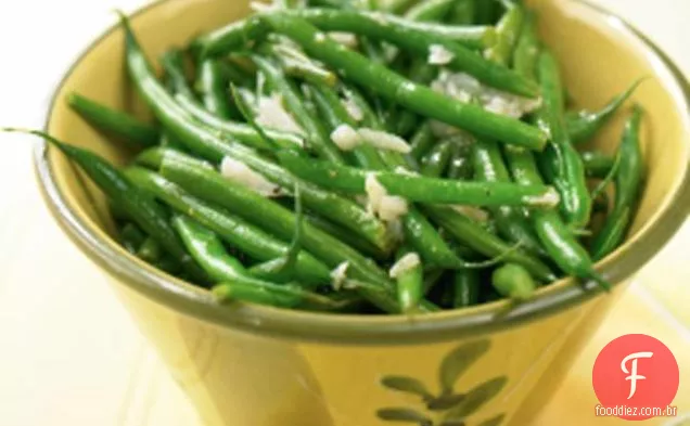 Feijão Verde Garlicky