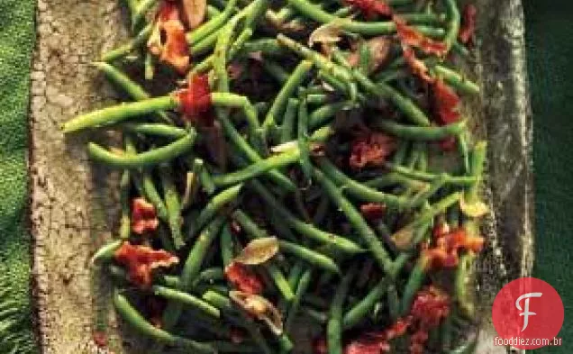 Feijão Verde Com Vinagrete De Bacon