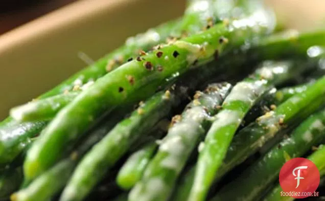 Haricots Verts Com Rábano Mascarpone