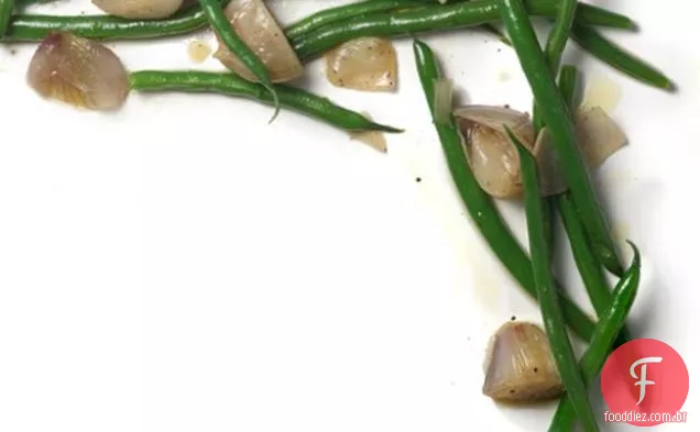 Feijão Verde Com Chalotas