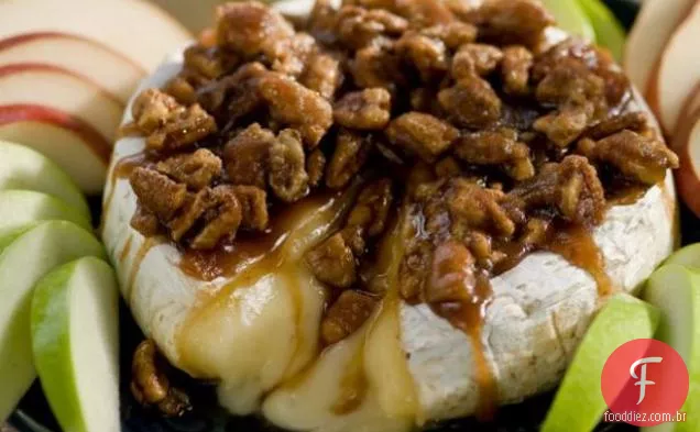 Açúcar e porca vitrificada Brie