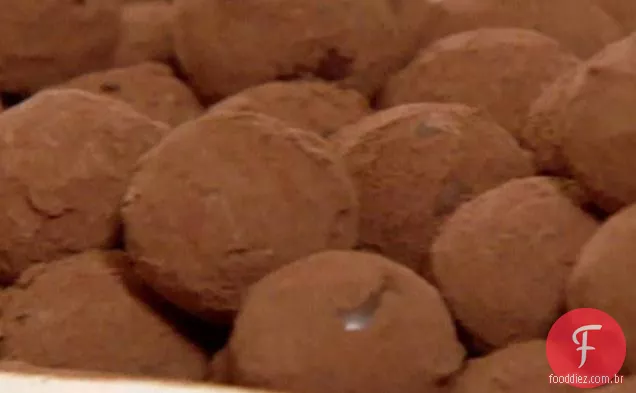 A trufa clássica e a Trufa De Coco