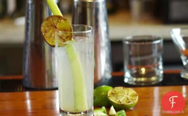 Gin grelhado e tônico