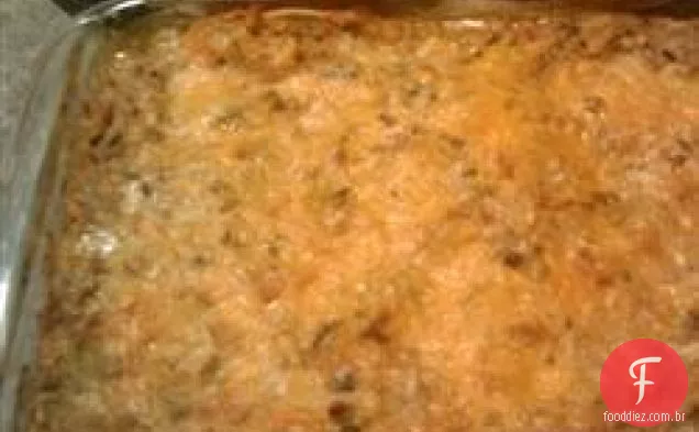 Caçarola De Enchilada De Molho De Frango