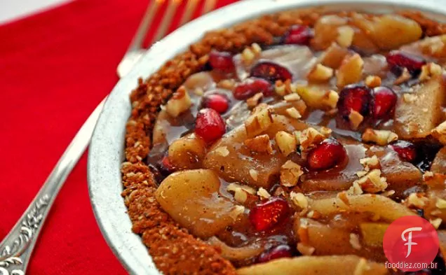 Receita De Torta De Maçã Saudável E Fácil