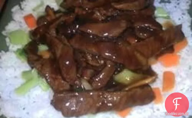 Carne De Laranja Picante