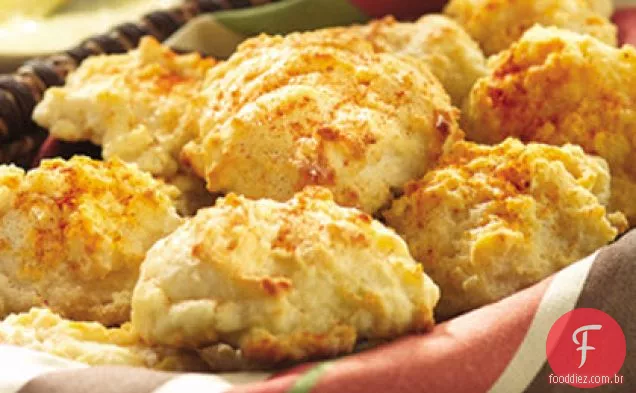 Biscoitos de jantar rápidos e salgados