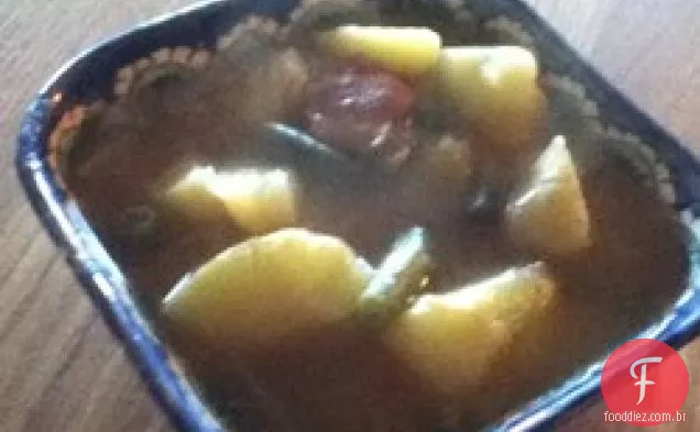 Sopa De Feijão Verde Agridoce