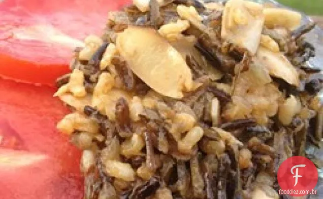 Pilaf de arroz selvagem de Rebecca