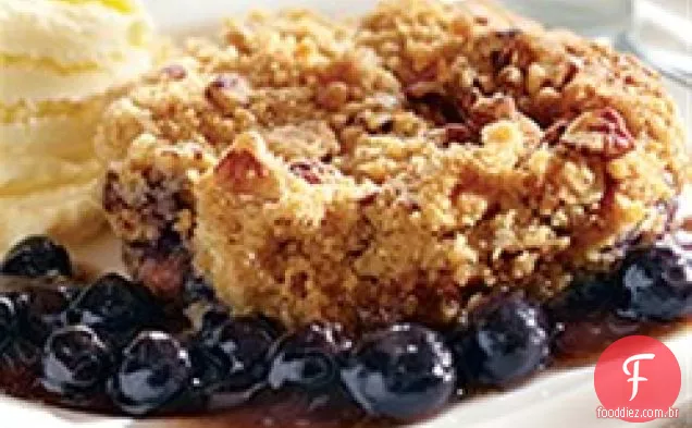 Blueberry Streusel Sapateiro