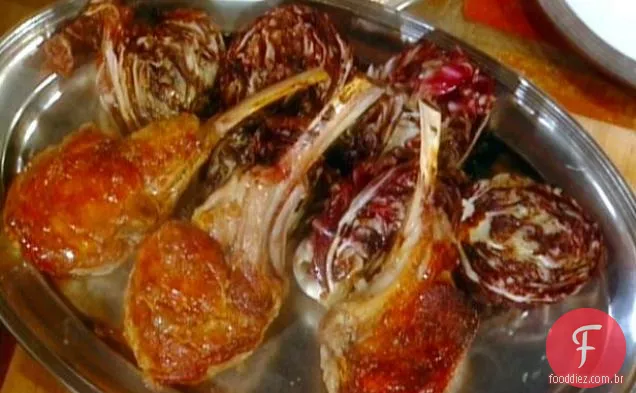 Costeletas de vitela com Porcinis: Costolette di Vitello con Porcinis