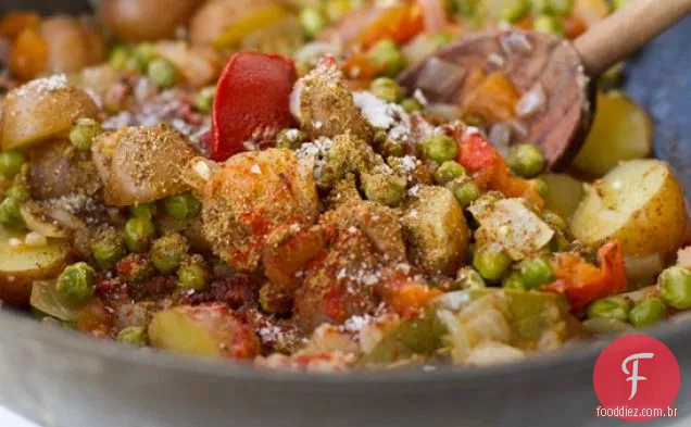 Aloo Matar (tentativa 1)