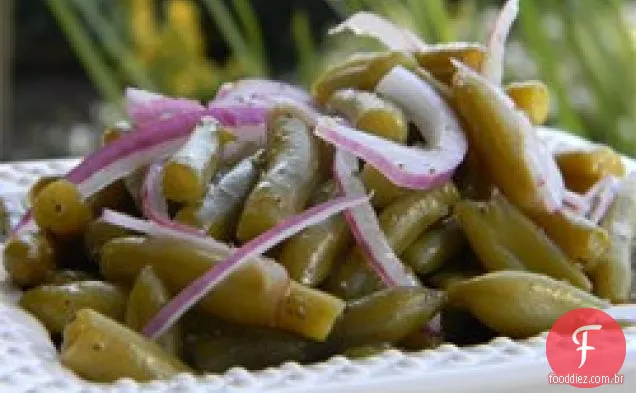 Salada De Feijão Verde Frio