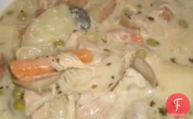 Ensopado De Frango Caseiro Cremoso
