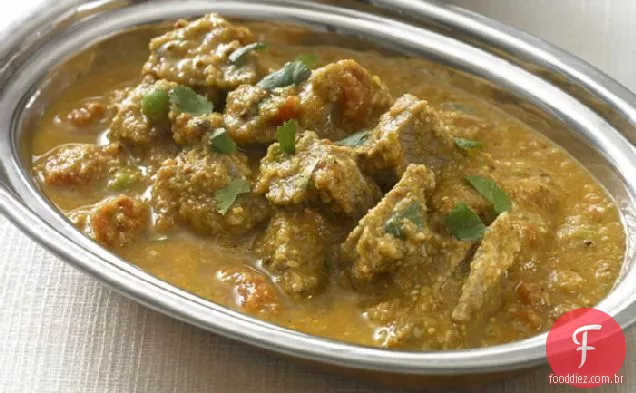 Curry De Cordeiro Rápido
