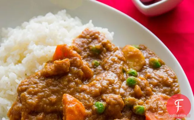 Arroz De Curry Japonês Caseiro