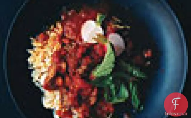 Ensopado persa de carne e ervilha