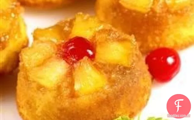 Abacaxi De Cabeça Para Baixo Cupcakes