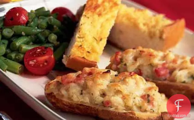 Presunto e Gruyère-Batatas Recheadas