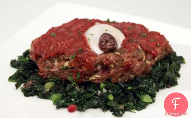 Turk-Eye Meatloaves com molho Sangrento