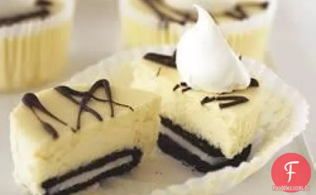 Oreo Mini Philly Cheesecakes