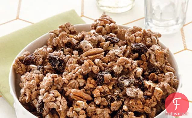 Spiced Pecan-Cherry Crunch Mix