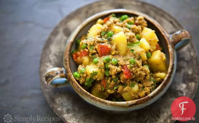 Peru Moído Com Batatas
