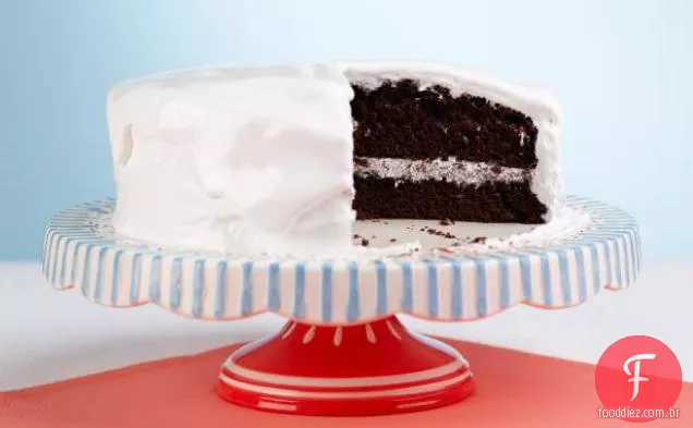Bolo de Chocolate com glacê Divinity