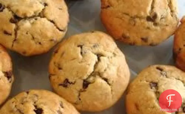 Mocha Chocolate Chip Banana Muffins