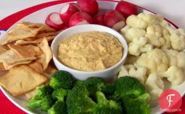 Hummus De Alcachofra Com Fome E Fome