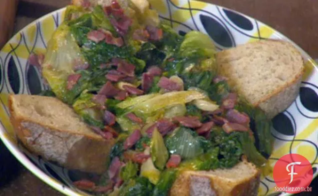 Frango Riggies e ' Scarole com alma