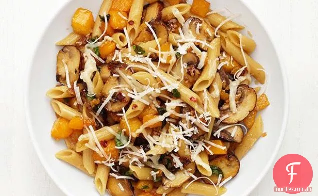 Penne com abóbora