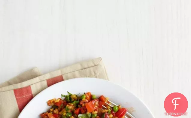 Saudável Arroz Con Pollo