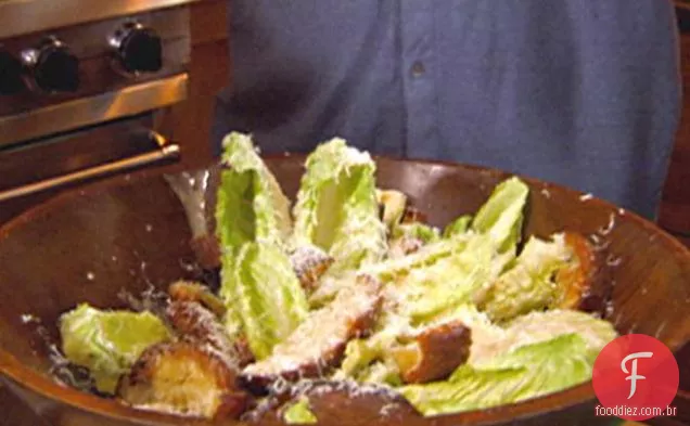 Salada Caesar Folha Inteira