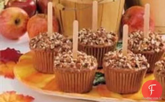 Cupcakes De Maçã Caramelo