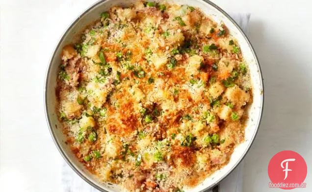 Presunto e gratinado vegetal