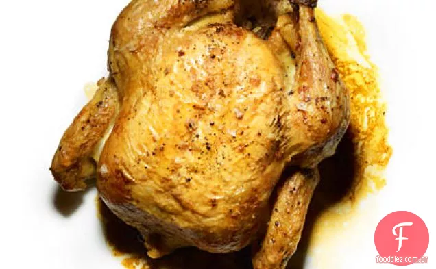 Frango Assado Com Alecrim Orgânico