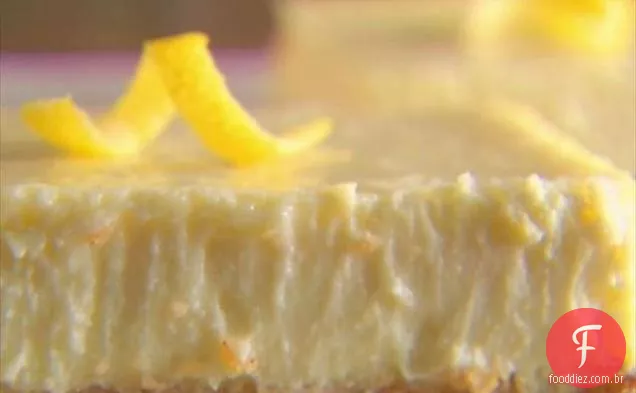 Limoncello Cheesecake Squares