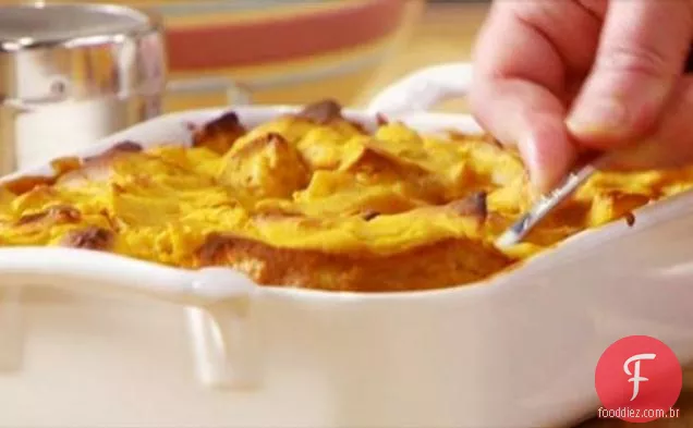 Pudim De Pão De Gengibre Abóbora