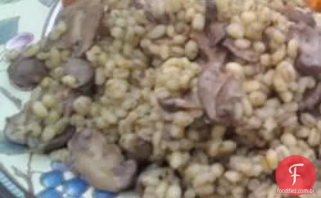 Risoto De Cogumelos Cevada