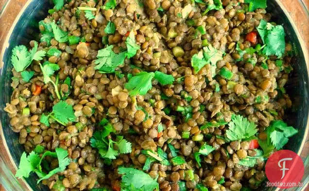 Lentilhas Temperadas Indianas