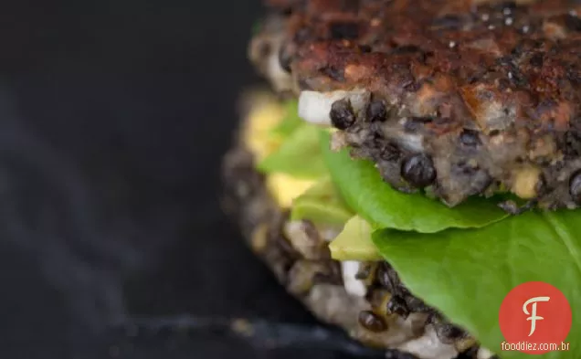 Receita Vegetariana De Hambúrguer De Lentilha