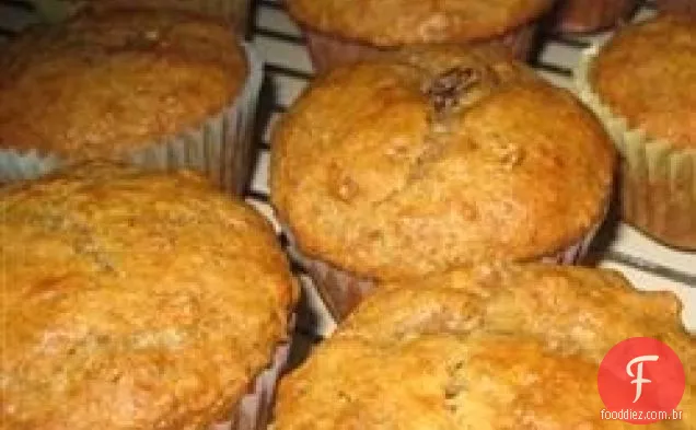 Delicioso Pão De Banana Com Nozes De Passas