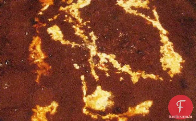 Dal Bukhara-lentilhas pretas cozidas lentamente