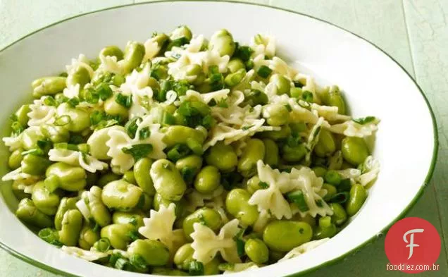 Feijão Fava Herbed Com Macarrão