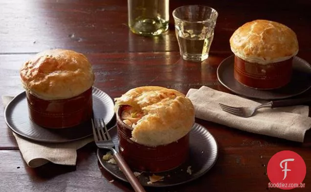 Mini Potpies De Frango