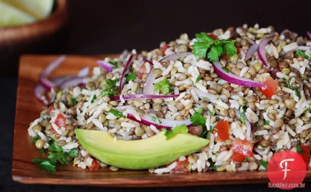 Salada De Lentilha E Arroz