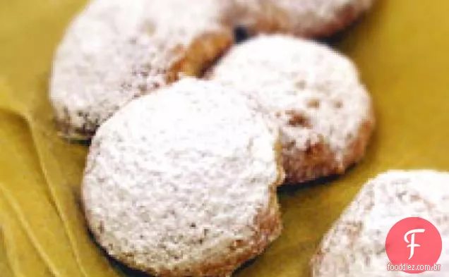 Biscoitos Almond Snowball