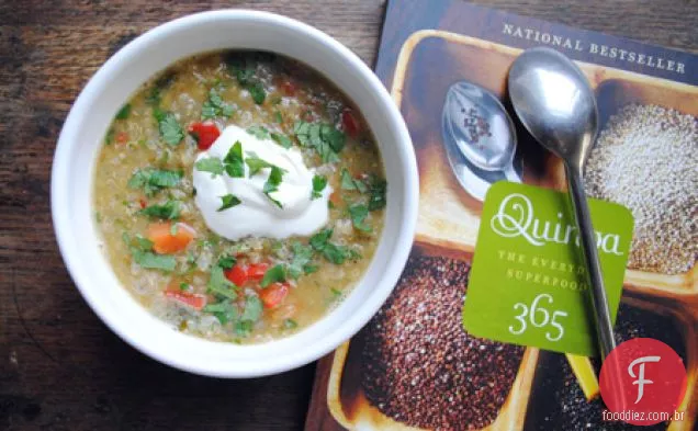 Guisado De Quinoa E Lentilha